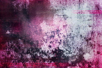 Background of the old walls with pink shades.