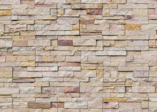 sandstone brick wall