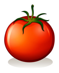 A red tomato