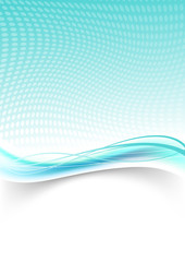 Bright modern green background with swoosh lines