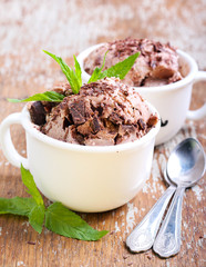 Chocolate ice cream