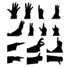set of male hands