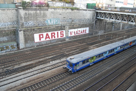 Voies De La Gare St Lazare