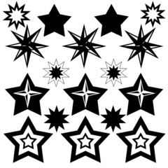 Fototapeta premium Stars icon