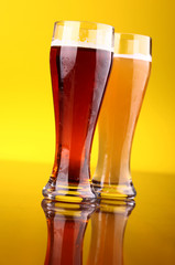 Glass of beer