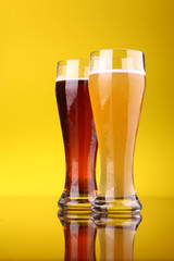 Glass of beer