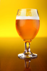Glass of beer