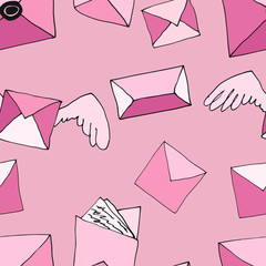 background with letters