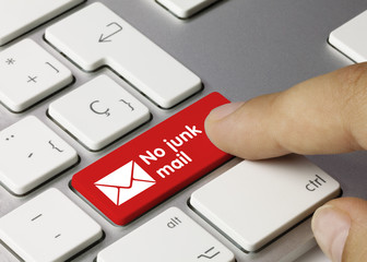 No junk mail. Keyboard