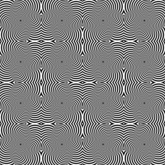 Design seamless striped whirl pattern