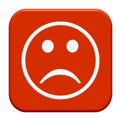 Fototapeta premium Kritik - Button