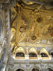 Obraz premium Interior del Ayuntamiento de París