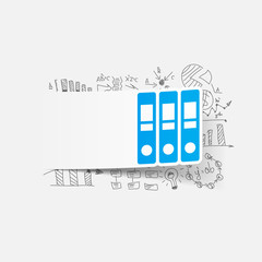 Drawing business formulas: folder