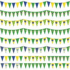 brazil party bunting