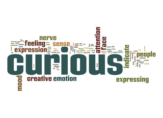 Curious word cloud