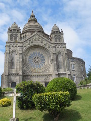Fototapeta na wymiar Portugal - Viana do Castelo - Basilique Santa Luzia