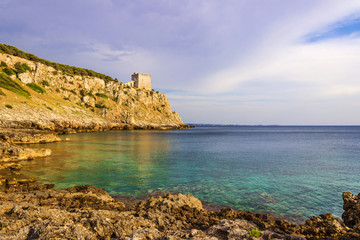 Costa salentina:  Portosevaggio (Lecce).-  ITALIA (Puglia) -