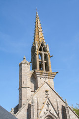 Fototapeta na wymiar Eglise Saint-Onneau à Esquibien dans le Finistère en Bretagne