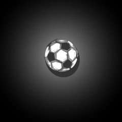 Obraz premium Football background with soccer ball