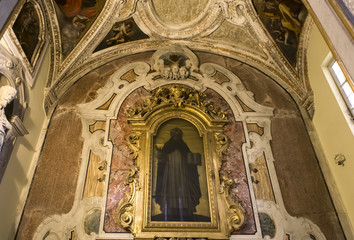 San Domenico Maggiore church, Naples Italy