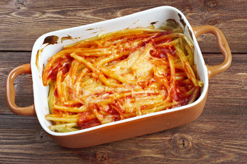 Macaroni with cheese