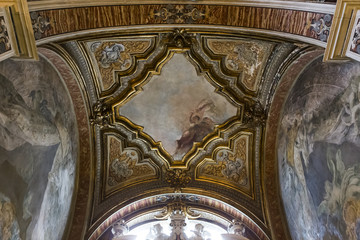 Fototapeta na wymiar San Domenico Maggiore church, Naples Italy