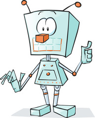 robot cartoon