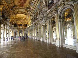 Interior del Ayuntamiento de París