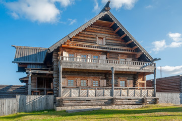 Museum of wooden architecture. Russia