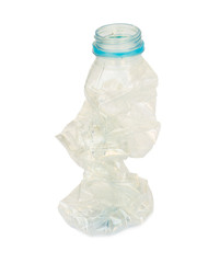 Recyclable  plastic bottles.