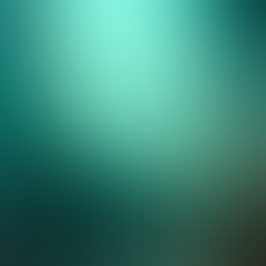 Smooth green abstract gradient background