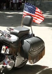 Poster Moto américaine © illustrez-vous