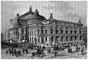 Opera - Paris - View 19th century