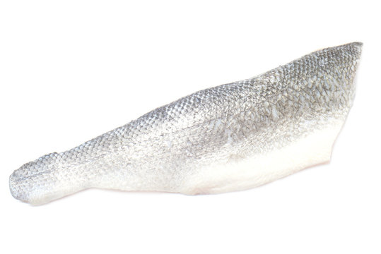 Raw Fillet of Sea Bass