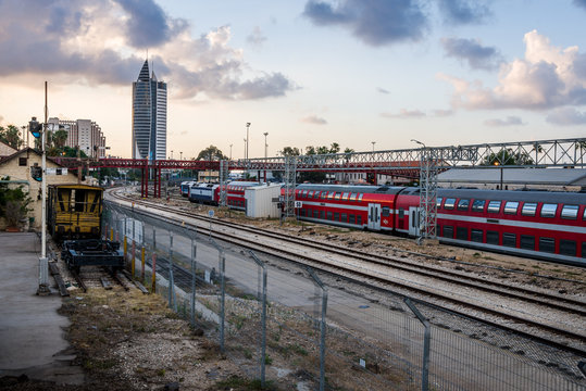 Trains in Haifa