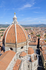 Fototapeta na wymiar Historyczne centrum Florencji we Włoszech