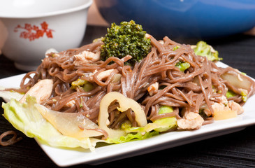 Soba noodles