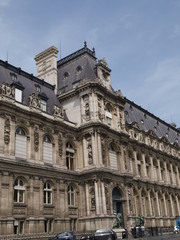 Fototapeta na wymiar Ayuntamiento de París