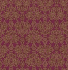 Patron ornamental sin fisuras