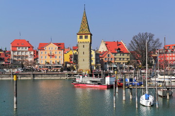 Fototapeta premium Hafen in Lindau