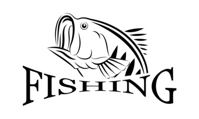 vector fishing design-illustration symbol