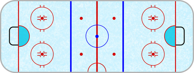 Ice hockey arena