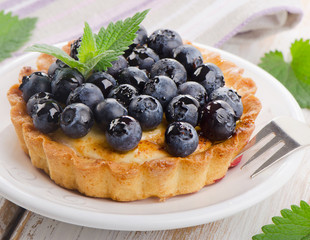 Fresh Blueberry tart