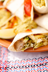tortillas with dip