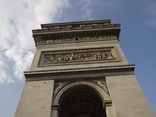 Obraz premium Arco del Triunfo en París 