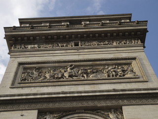 Arco del Triunfo en París 