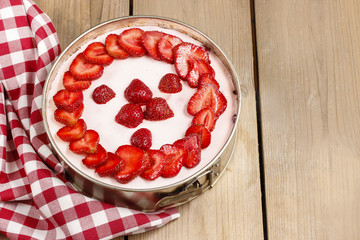 Strawberry cake