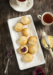 Fresh homemade scones