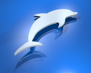Elegant dolphin