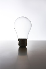 Light bulb, isolated on white
